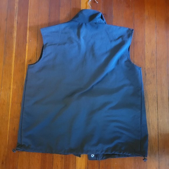 H&M Oversized Grey/Black Utility Vest - Sz. Small - Picture 7 of 9